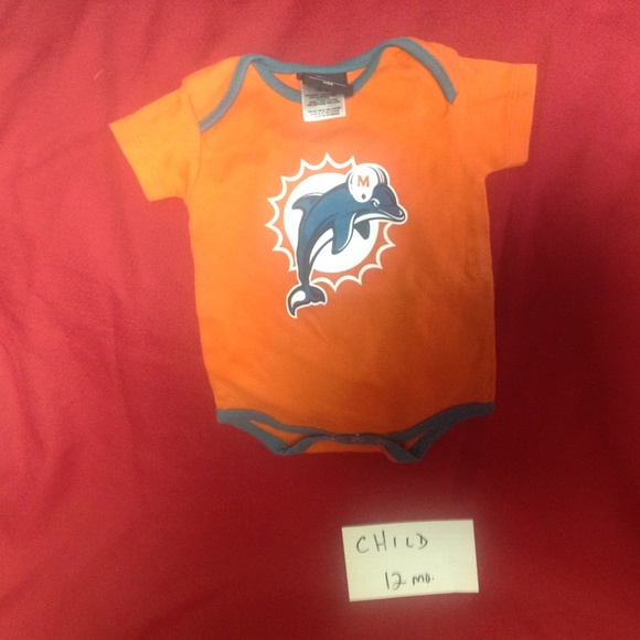 NFL  Miami Dolphins onesie - Picture 1 of 1